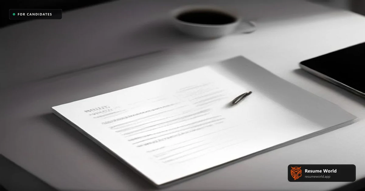 How to Write an ATS-Friendly Resume in 2026 (Without Making It Ugly) — Resume World