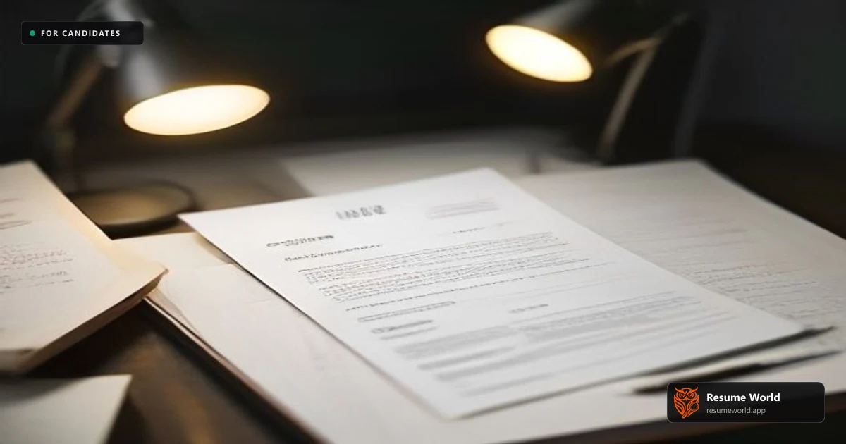 How to Write a Targeted Resume (With a Worked Example) — Resume World