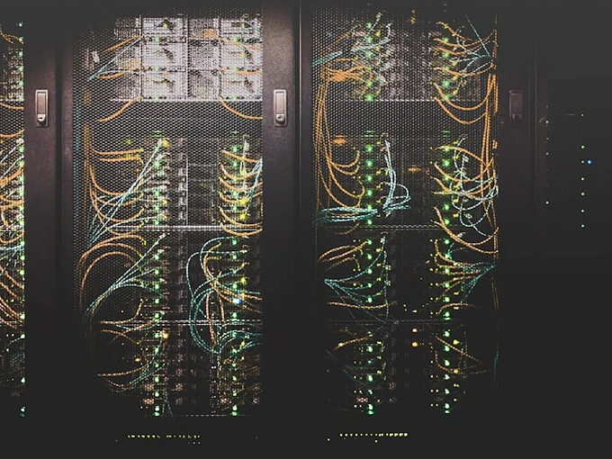 High-performance server infrastructure powering neural screening algorithms